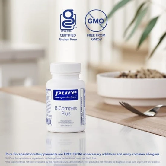 Pure Encapsulations B-Complex Plus Capsules 60 Capsules