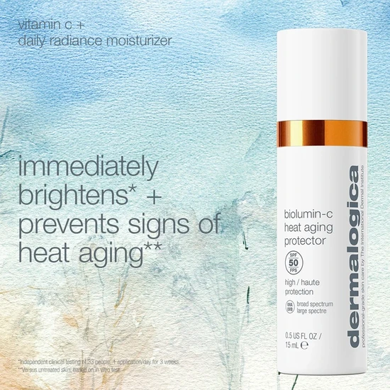 Dermalogica Warmth Of The Winter Sun Gift Set 13g Microfoliant, 10ml Serum & 15ml Heat Aging Protector