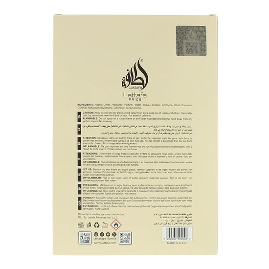 Lattafa Art Of Nature Eau De Parfum 100ml