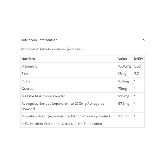 Health Aid WinterVits Tablets 30 Tablets