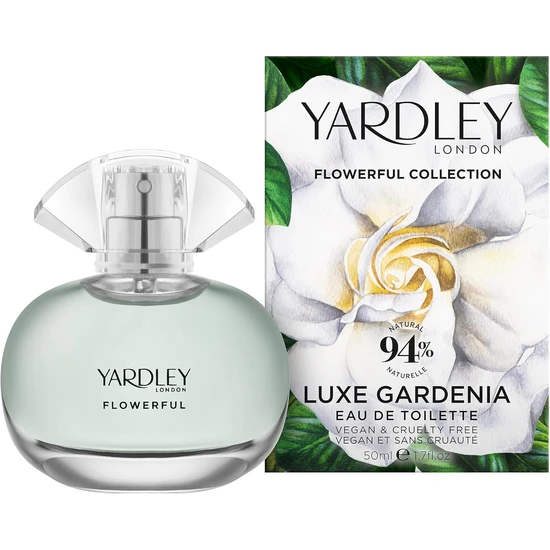 Yardley Luxe Gardenia Eau De Toilette 50ml