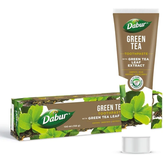 Dabur Green Tea Toothpaste With Green Tea Leaf Extract 100ml