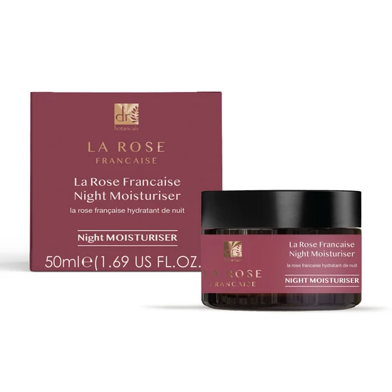 Dr Botanicals Anti-Ageing La Rose Francaise Evening Skin Care Gift Set