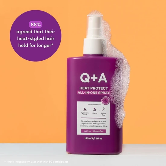 Q+A Heat Protect All-In-One Spray 150ml
