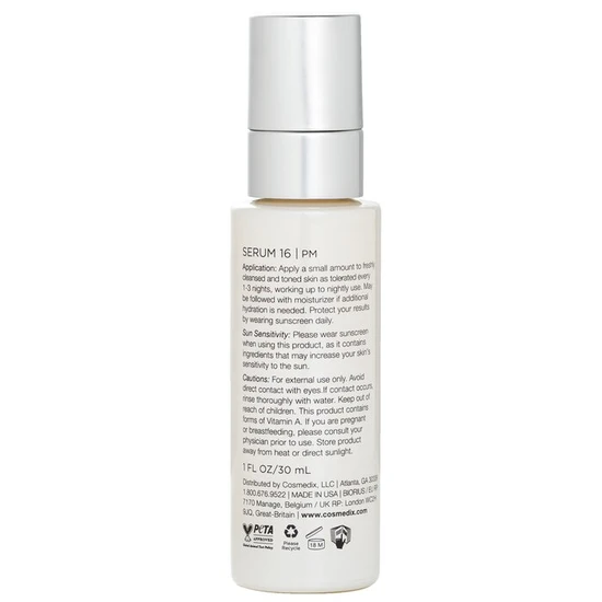 CosMedix Serum 16 Rapid Renewal Complex 30ml