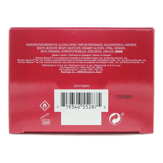 Britney Spears Hidden Fantasy Eau De Parfum 100ml