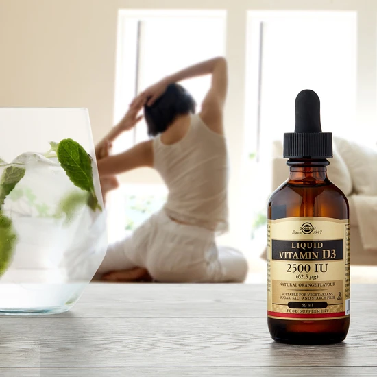 Solgar Liquid Vitamin D3 62.5ug 2500iu 59ml