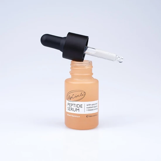 UpCircle Beauty Peptide Serum With Upcycled Custard Apple + Blood Orange 15ml