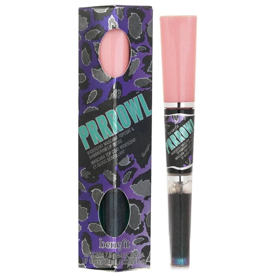 Benefit Prrrowl Iridescent Mascara Top Coat & Shimmering Lip Gloss -