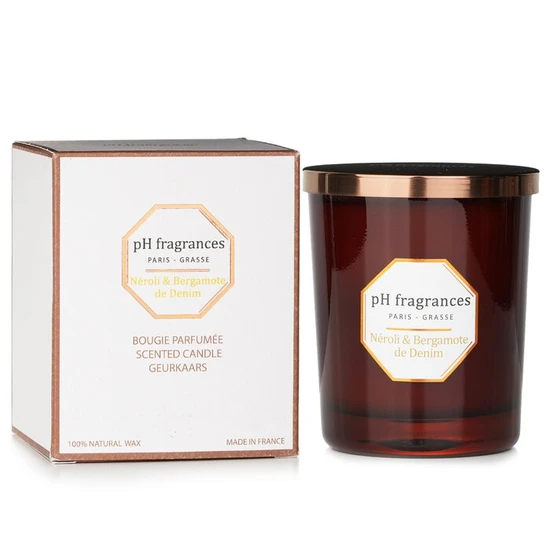 pH fragrances Scented Candle Neroli & Bergamote De Denim 180g