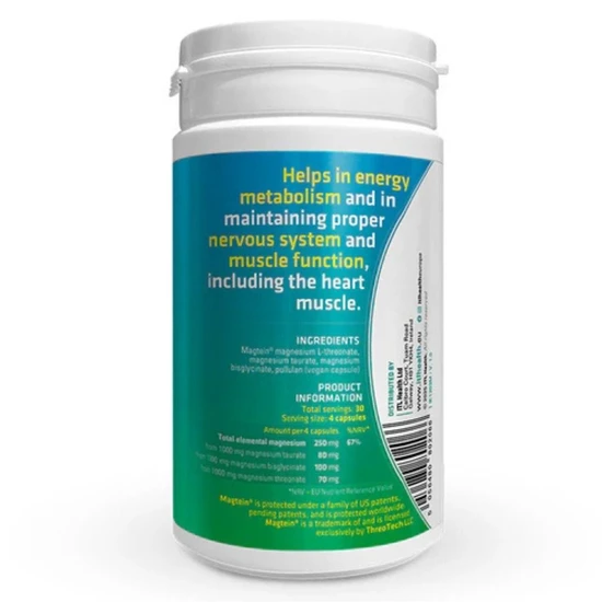 Mag365 MAGTrio Taurate, Bisglycinate, Threonate Capsules 120 Capsules