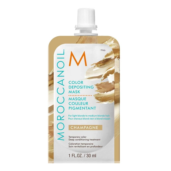 Moroccanoil Colour Depositing Mask Mini: Aquamarine