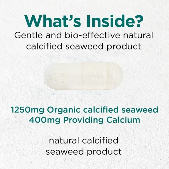 Cytoplan Organic Wholefood Calcium Capsules 120 Capsules