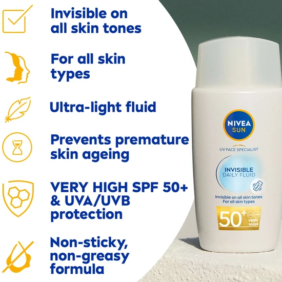 Nivea UV Face Specialist Invisible Daily Fluid SPF 50+ 40ml
