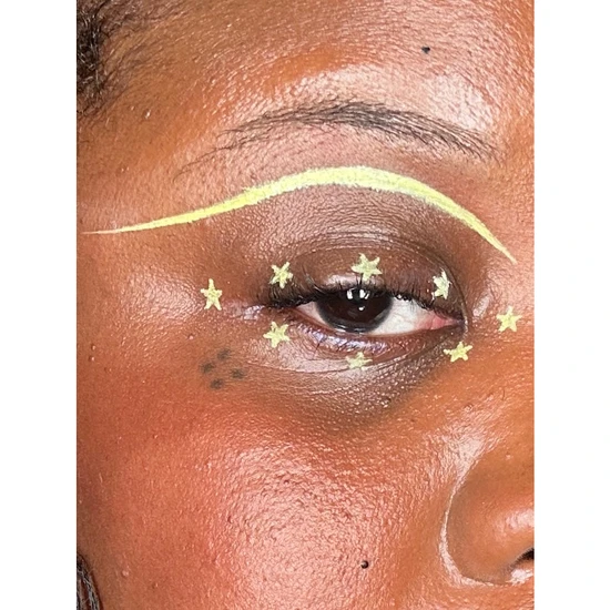 Glisten Cosmetics Yellow Spectra Pen Liquid Eyeliner Yellow