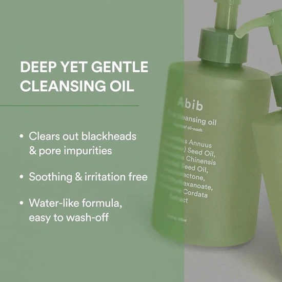 Abib Heartleaf Pore Cleansing Oil Wash 200ml
