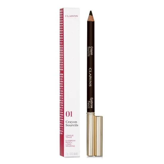 Clarins Eyebrow Pencil Long-Wearing 01 Dark Brown