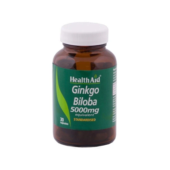 Health Aid Ginkgo Biloba Extract 5000mg Capsules 30 Capsules