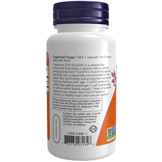 NOW Foods CoQ10 30mg - 120 vcaps