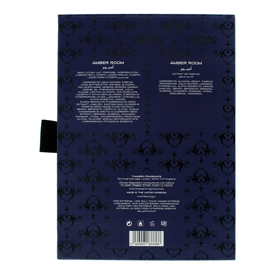 Thameen Amber Room Extrait De Parfum 50ml + Body Lotion 100ml Gift Set 50ml