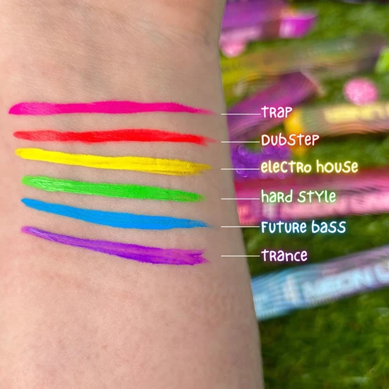 RUDE COSMETICS EDM Collection Neon Liner Hard Style