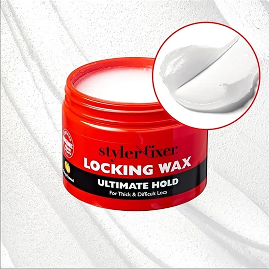 Kiss Orange Scented Styler Fixer Locking Wax 177ml