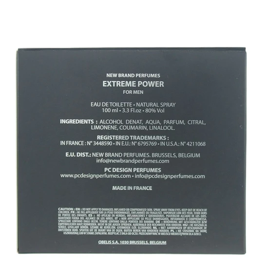 New Brand Extreme Power Eau De Toilette 100ml