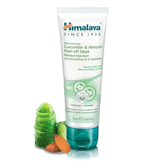 Himalaya Herbals Moisturising Cucumber & Almond Peel Off Mask 75ml
