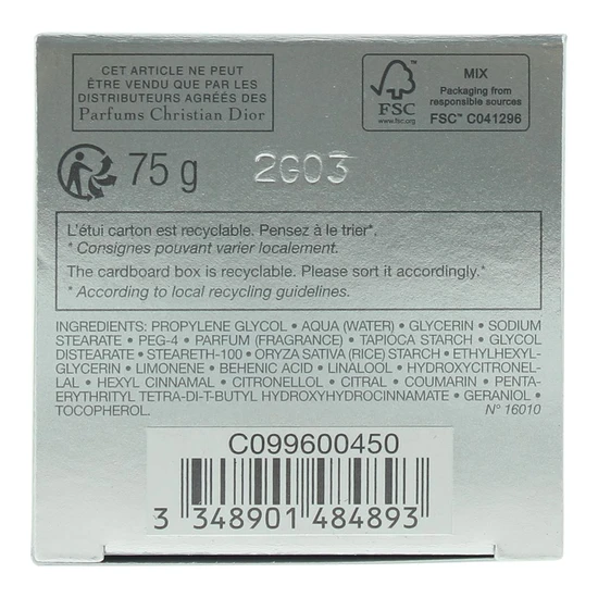 DIOR Homme Deodorant Stick 75g