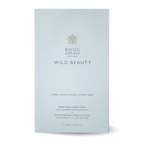 Rhug Wild Beauty Hand Wash & Lotion Duo Gift Box Set