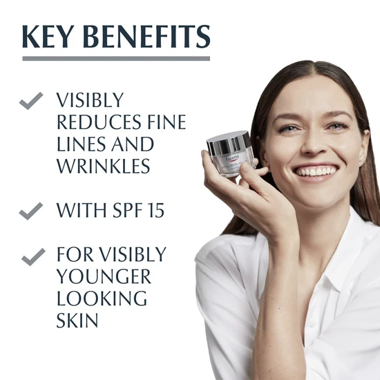 Eucerin Hyaluron-Filler 3x Effect Day Cream Dry Skin SPF 15 50ml