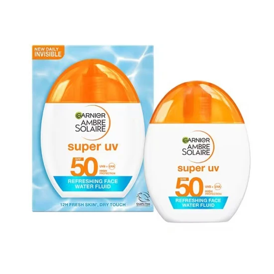 Garnier Ambre Solaire Super UV Refreshing Face Water Fluid SPF 50 40ml