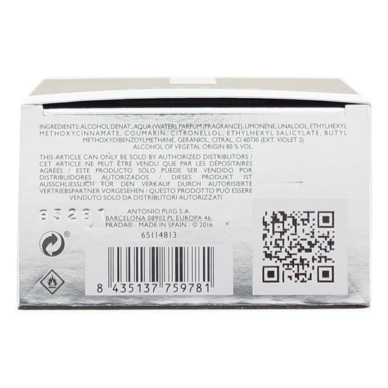 Prada Luna Rossa Carbon Eau De Toilette 100ml