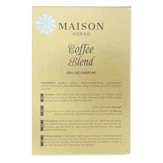 Maison Coffee Blend Eau De Parfum 100ml