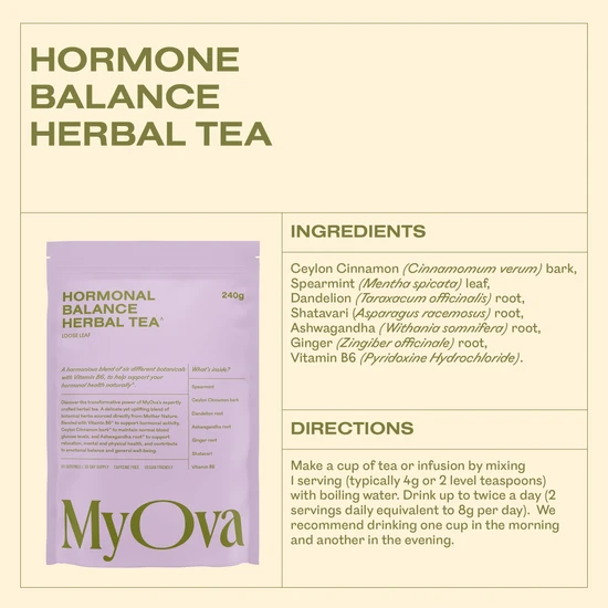 MyOva Hormonal Balance Tea 240g