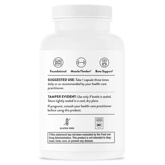 Thorne Calcium-Magnesium Malate Capsules 240 Capsules