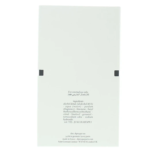 Diptyque L'Eau Des Hesperides Eau De Toilette 100ml