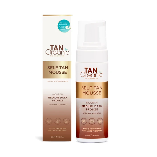 TanOrganic Self Tan Mousse Medium Dark Bronze