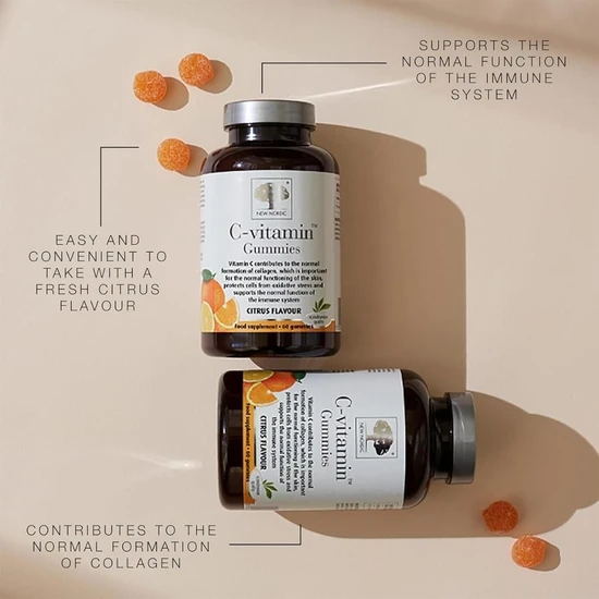 New Nordic C-Vitamin Gummies 60 Gummies