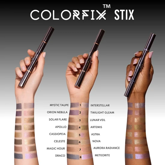 Danessa Myricks Beauty Colorfix Stix Multi-Use Pigment Stick Duo 8 Draco/Meteorite