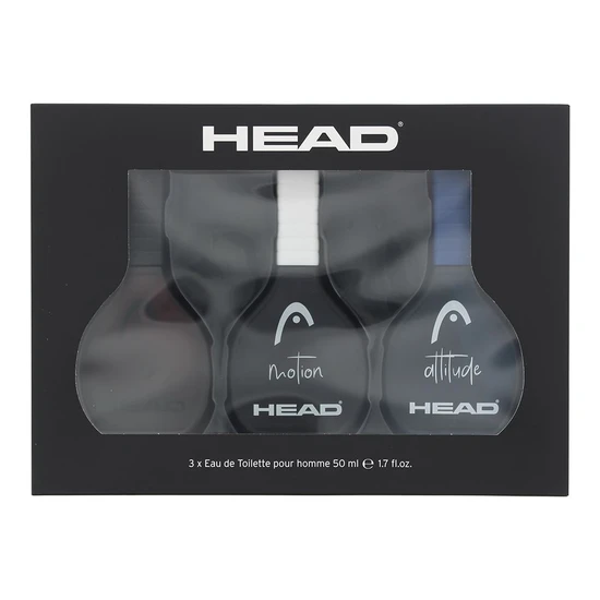 Head Men Eau De Toilette Attitude, Fire, Motion Gift 50ml