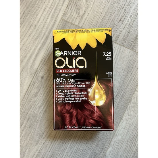 Garnier Olia Red Lacquers Intense Permanent Hair Colour 7.25 Vinyl Blush