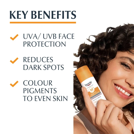 Eucerin Pigment Control Sun Tinted Gel-Cream SPF 50+ Medium