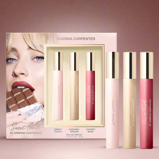 Sabrina Carpenter Sweet Tooth Travel Trio Gift Set