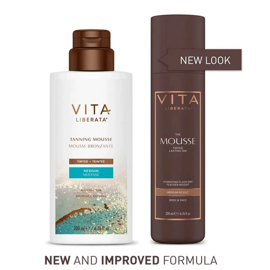 Vita Liberata Tinted Tanning Mousse Dark