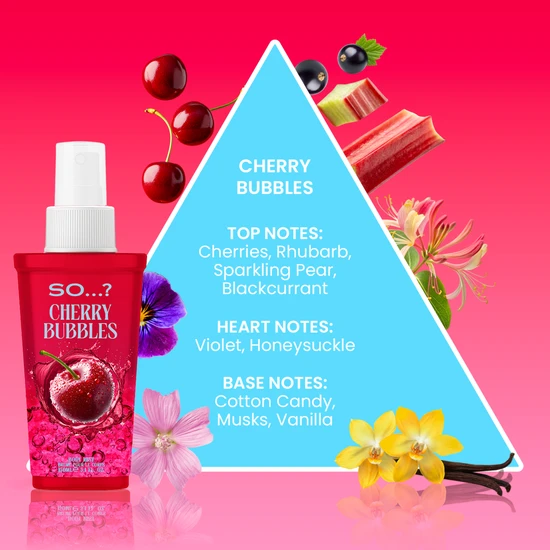 SO...? Cherry Bubbles SO...? Delish 150ml