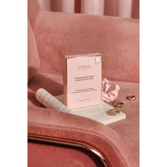 Erth Skin London Rose Blossom Glow Hydro-Gel Eye Pads 5 x 2