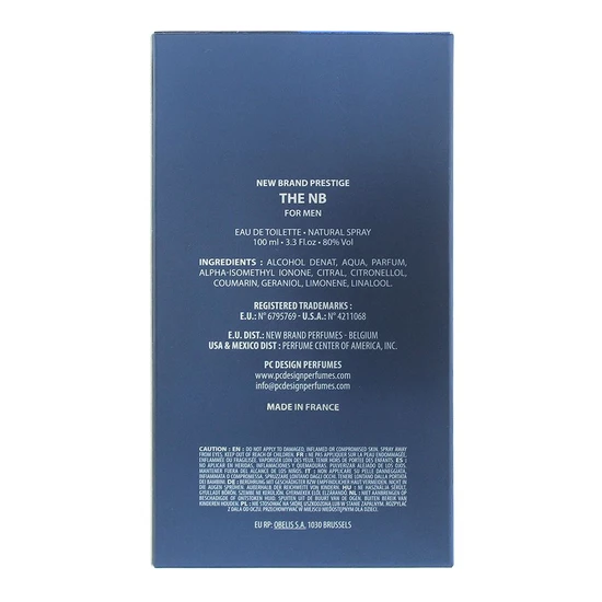 New Brand The NB Eau De Toilette 100ml