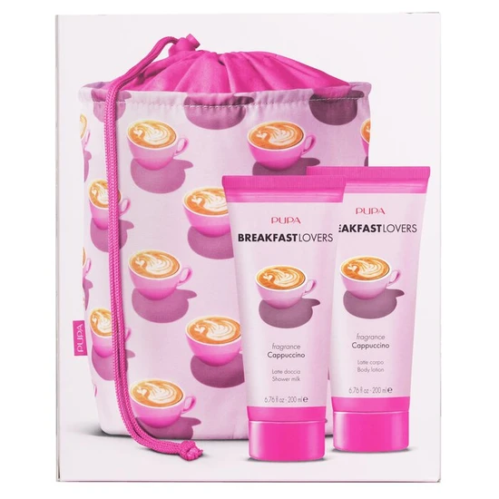 PUPA Breakfast Lovers Kit 1 Cappuccino 2pcs+1bag