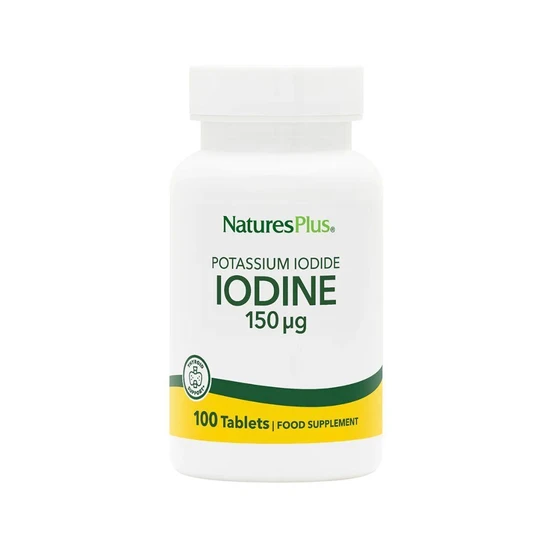 Nature's Plus Potassium Iodide 150mcg Iodine Tablets 100 Tablets